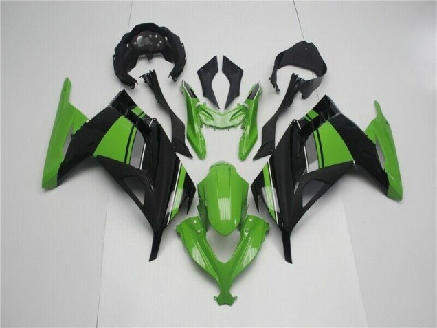 Vert Noir Carénages Moto Kawasaki EX300 2013-2016 Vert Noir Carénages Moto Kawasaki EX300 2013-2016