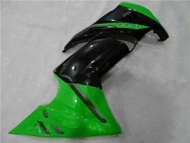 Vert Noir Carénages Moto Kawasaki EX650 2006-2008 Vert Noir Carénages Moto Kawasaki EX650 2006-2008