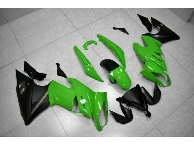 Vert Noir Carénages Moto Kawasaki EX650 2009-2011 Vert Noir Carénages Moto Kawasaki EX650 2009-2011