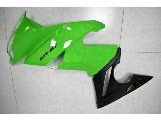 Vert Noir Carénages Moto Kawasaki EX650 2009-2011 Vert Noir Carénages Moto Kawasaki EX650 2009-2011