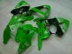 Vert Noir Carénages Moto Kawasaki ZX6R 2000-2002 Vert Noir Carénages Moto Kawasaki ZX6R 2000-2002