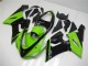 Vert Noir Carénages Moto Kawasaki ZX6R 2005-2006 Vert Noir Carénages Moto Kawasaki ZX6R 2005-2006