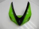 Vert Noir Carénages Moto Kawasaki ZX6R 2005-2006 Vert Noir Carénages Moto Kawasaki ZX6R 2005-2006