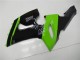 Vert Noir Carénages Moto Kawasaki ZX6R 2005-2006 Vert Noir Carénages Moto Kawasaki ZX6R 2005-2006