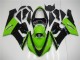 Vert Noir Carénages Moto Kawasaki ZX6R 2005-2006 Vert Noir Carénages Moto Kawasaki ZX6R 2005-2006