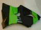 Vert Noir Carrosserie Moto Kawasaki ZX6R 2000-2002 Vert Noir Carrosserie Moto Kawasaki ZX6R 2000-2002