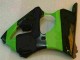 Vert Noir Carrosserie Moto Kawasaki ZX6R 2000-2002 Vert Noir Carrosserie Moto Kawasaki ZX6R 2000-2002
