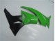 Vert Noir Carrosserie Moto Kawasaki ZX6R 2009-2012 Vert Noir Carrosserie Moto Kawasaki ZX6R 2009-2012