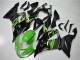 Vert Noir Carrosserie Moto Kawasaki ZX6R 2013-2018 Vert Noir Carrosserie Moto Kawasaki ZX6R 2013-2018