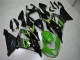 Vert Noir Carrosserie Moto Kawasaki ZX6R 2013-2018 Vert Noir Carrosserie Moto Kawasaki ZX6R 2013-2018