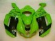 Vert Noir Dunlop Carénage Moto Kawasaki ZX6R 2007-2008 Vert Noir Dunlop Carénage Moto Kawasaki ZX6R 2007-2008