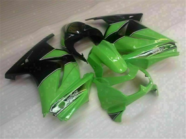 Vert Noir Kit Carénages Motos Complet Kawasaki EX250 2008-2012 Vert Noir Kit Carénages Motos Complet Kawasaki EX250 2008-2012