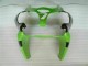 Vert Noir Kit Carénages Motos Complet Kawasaki ZX6R 2000-2002 Vert Noir Kit Carénages Motos Complet Kawasaki ZX6R 2000-2002