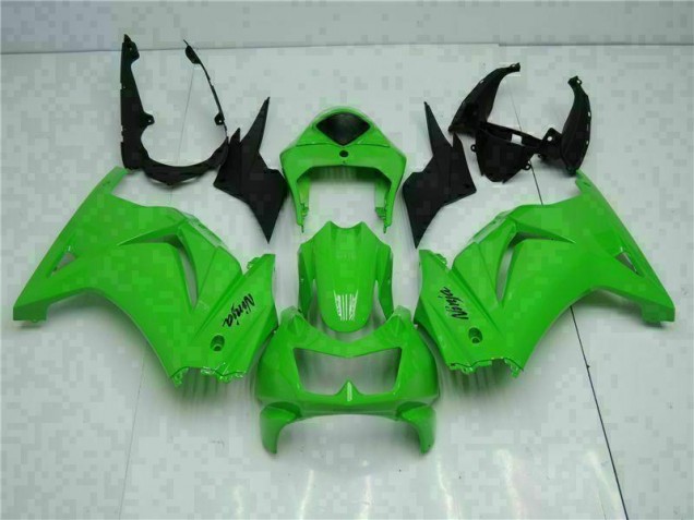 Vert Noir Ninja Carénage Moto Kawasaki EX250 2008-2012 Vert Noir Ninja Carénage Moto Kawasaki EX250 2008-2012