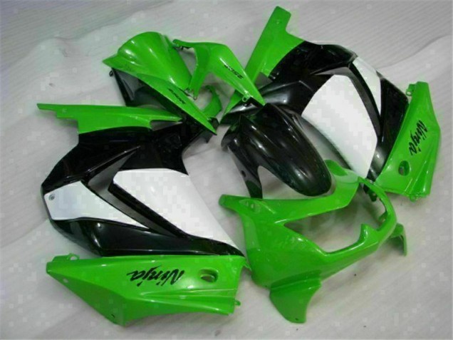 Vert Noir Ninja Kit Carénages Motos Kawasaki EX250 2008-2012 Vert Noir Ninja Kit Carénages Motos Kawasaki EX250 2008-2012