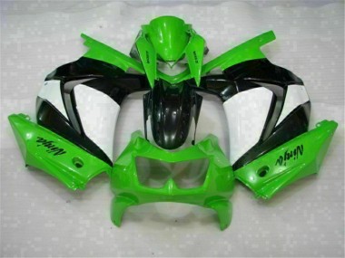 Vert Noir Ninja Kit Carénages Motos Kawasaki EX250 2008-2012