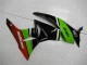 Vert Noir Rouge Carénage Moto Kawasaki ZX6R 2009-2012 Vert Noir Rouge Carénage Moto Kawasaki ZX6R 2009-2012