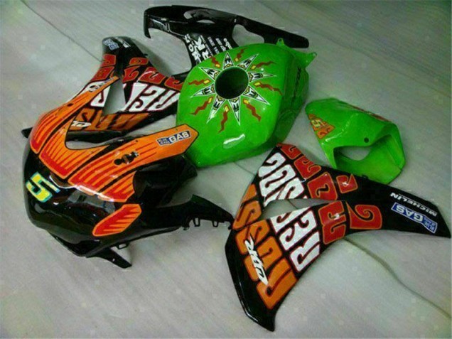 Vert Orange Carénage Moto Honda CBR 1000 RR 2008-2011 Vert Orange Carénage Moto Honda CBR 1000 RR 2008-2011