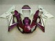 Violet Blanc Carénage Moto Yamaha R6 1998-2002 Violet Blanc Carénage Moto Yamaha R6 1998-2002