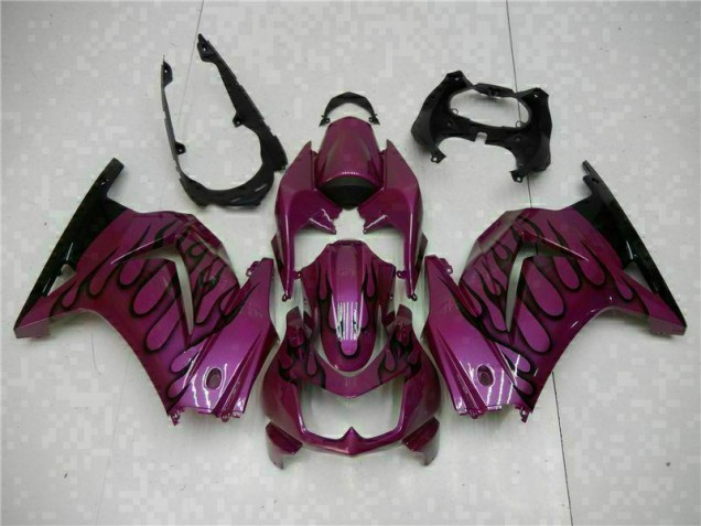 Violet Carénage Moto Kawasaki EX250 2008-2012 Violet Carénage Moto Kawasaki EX250 2008-2012