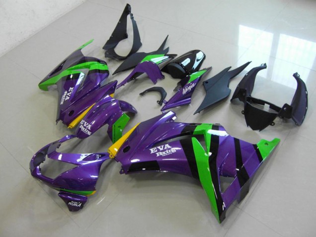Violet EVA Courses Carénage Moto Kawasaki ZX 250R 2008-2012 Violet EVA Courses Carénage Moto Kawasaki ZX 250R 2008-2012