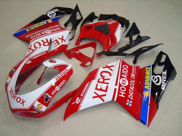 Xerox Carénage Moto Ducati 848 1098 1198 2007-2014 Xerox Carénage Moto Ducati 848 1098 1198 2007-2014