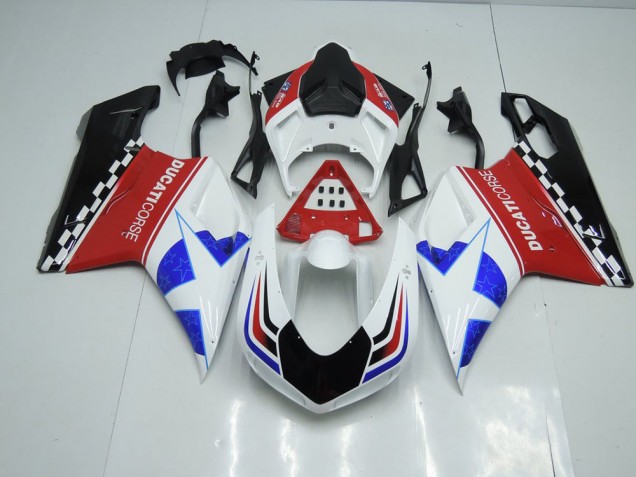 Étoile Carénages Moto Ducati 848 1098 1198 2007-2014 Étoile Carénages Moto Ducati 848 1098 1198 2007-2014